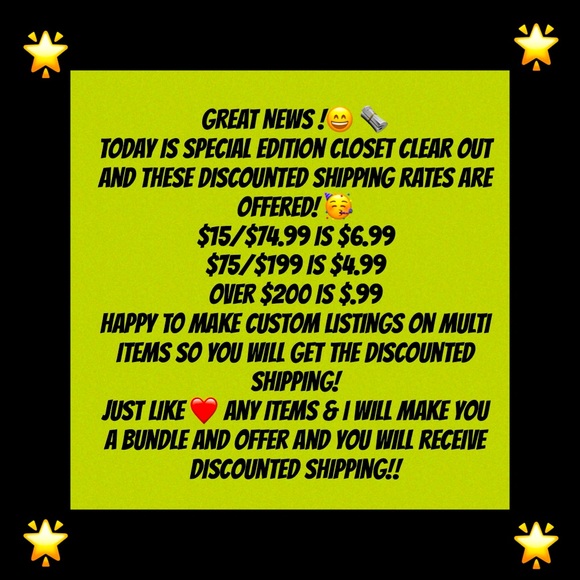 👖LEGGINGS CCO SHIPPING RATES🌟$15-$74.99/$6.99 $75-$199/$4.99 $200& up $.99 - Picture 1 of 3